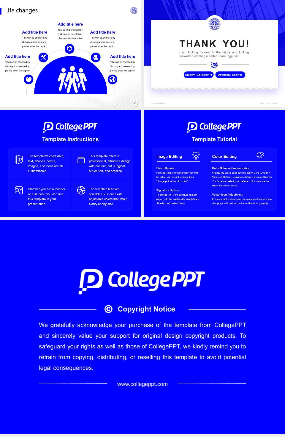 Gujarat Vidyapith National Scholarship Defense PPT Template4:3 ratio PPT effect preview image4