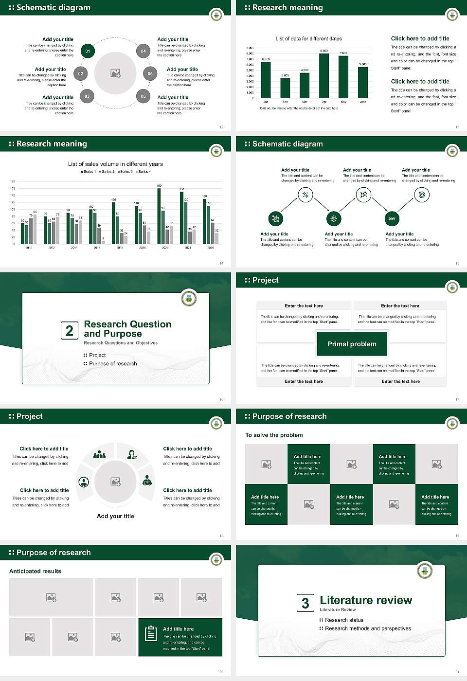 Gwangju University Graduation Thesis Defense PPT Template16:9 ratio PPT effect preview image3