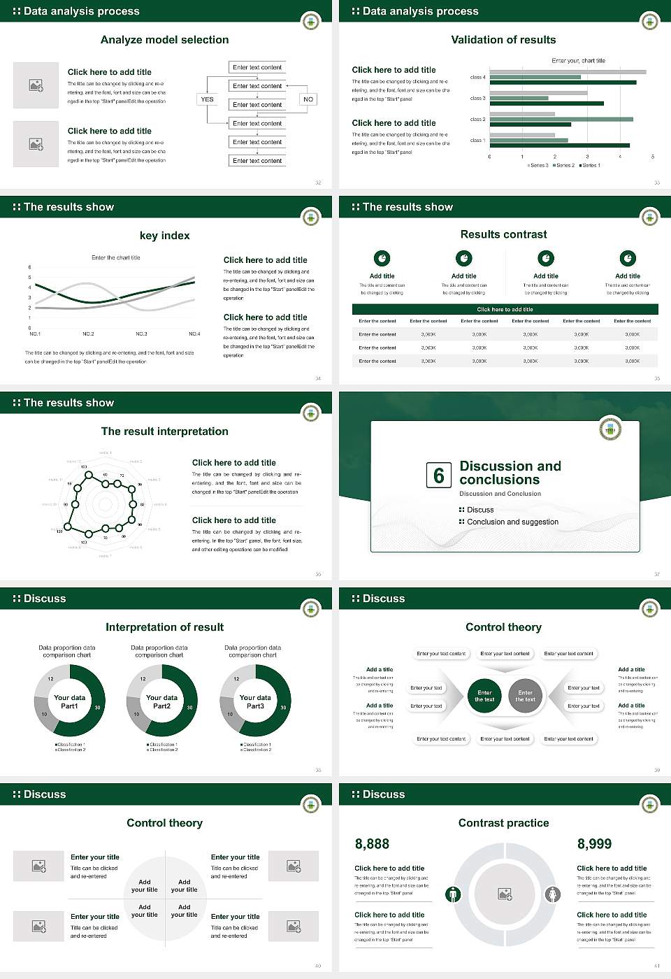 Gwangju University Graduation Thesis Defense PPT Template16:9 ratio PPT effect preview image5