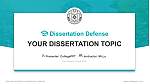 Inje University Disputation Powerpoint Vorlage
