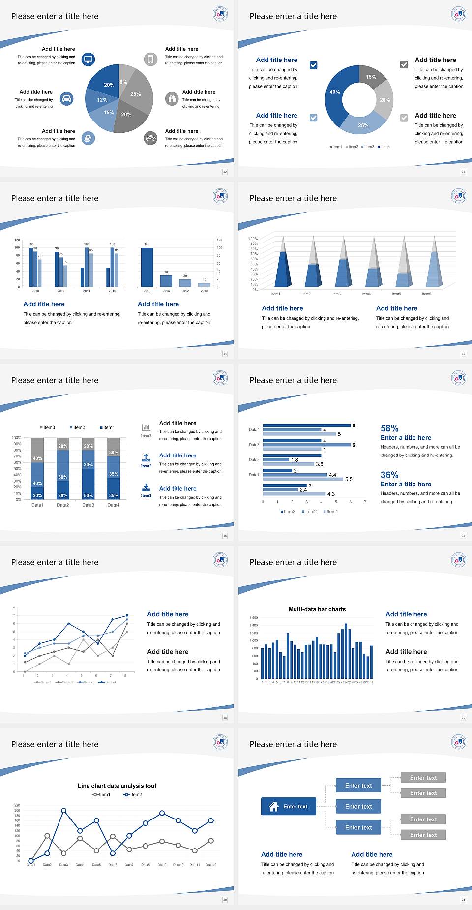 Osan University Course/Courseware Creation PPT Template4:3 ratio PPT effect preview image3