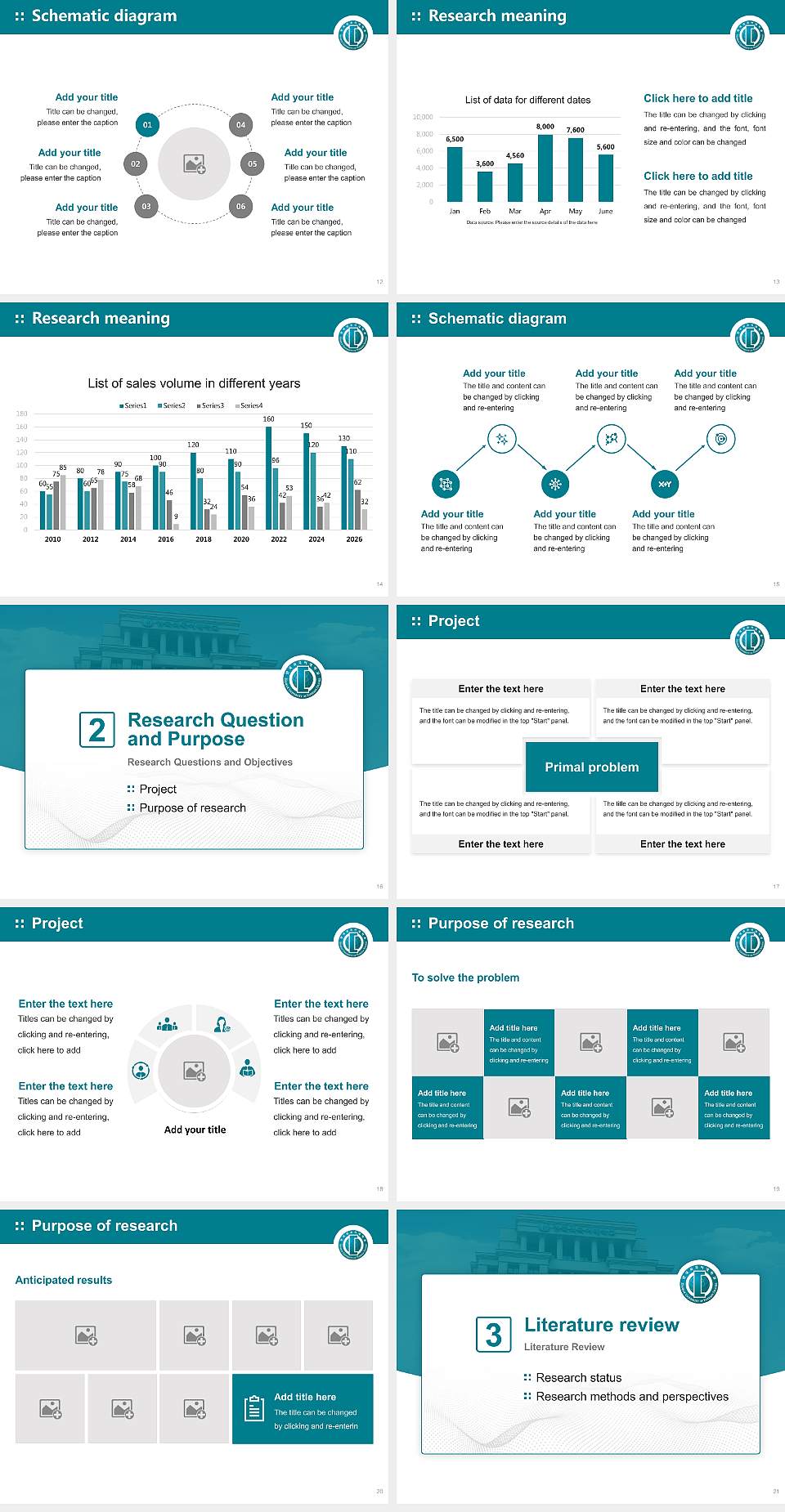 Hankuk University of Foreign Studies Graduation Thesis Defense PPT Template4:3 ratio PPT effect preview image3