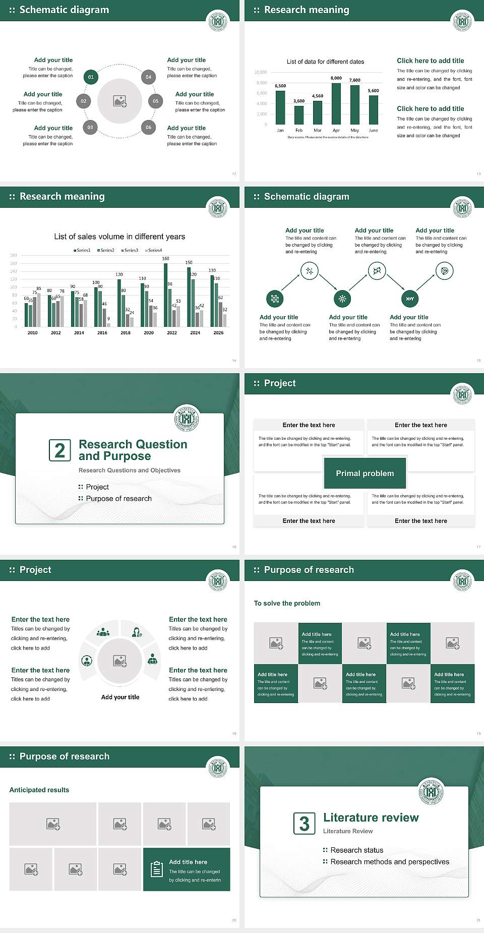 Korea National Sport University Graduation Thesis Defense PPT Template4:3 ratio PPT effect preview image3