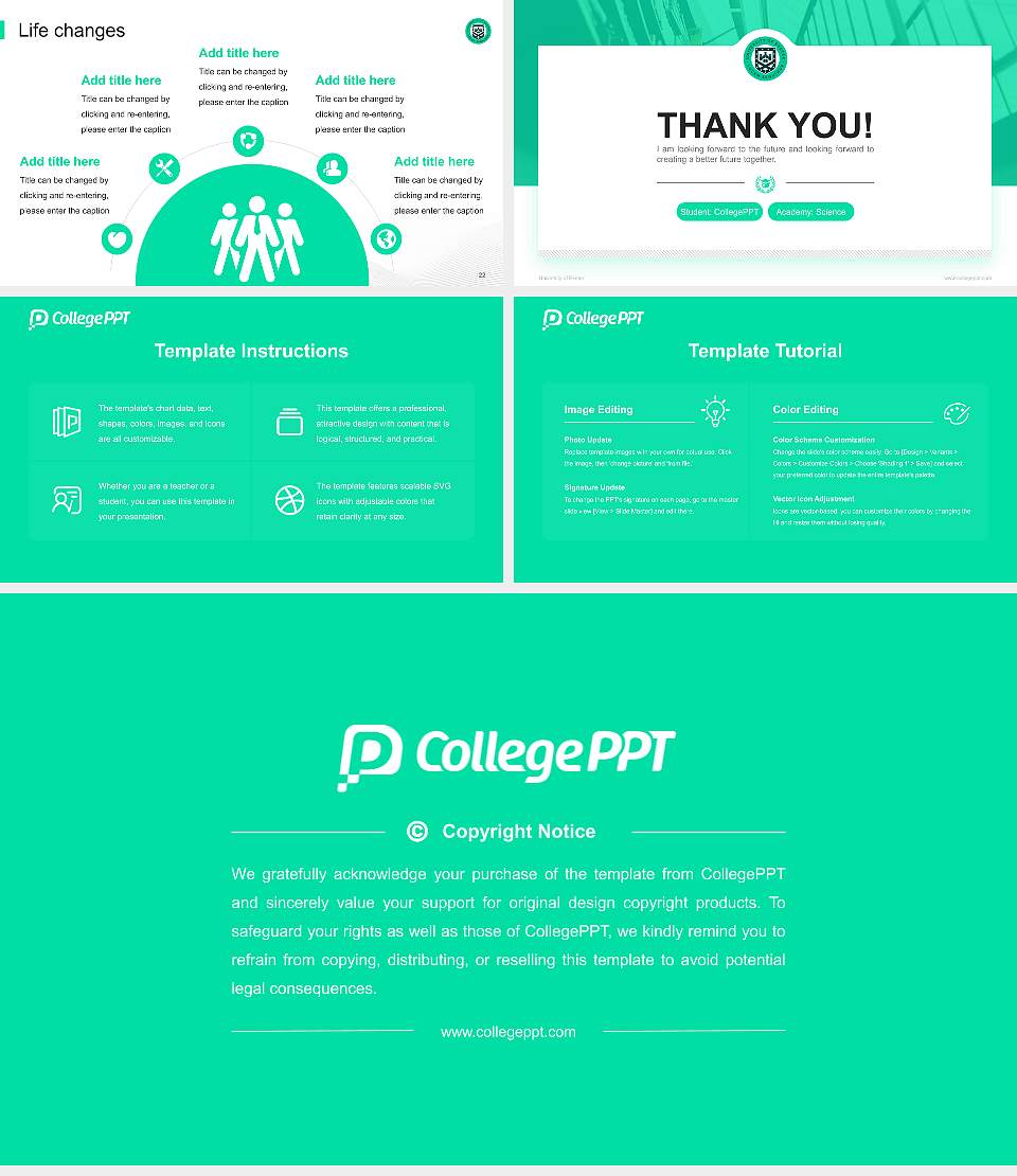 University of Exeter National Scholarship Defense PPT Template16:9 ratio PPT effect preview image4