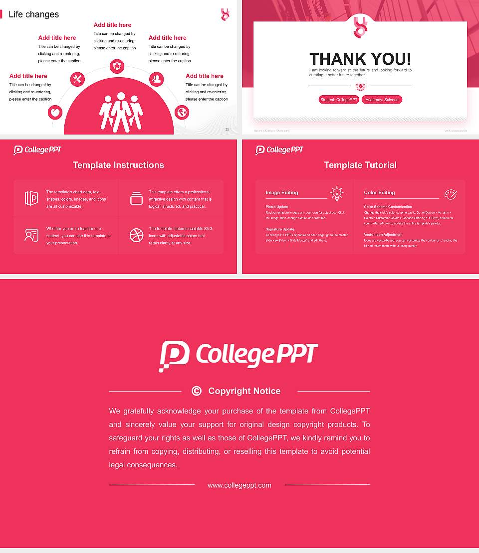 University College of Osteopathy National Scholarship Defense PPT Template16:9 ratio PPT effect preview image4
