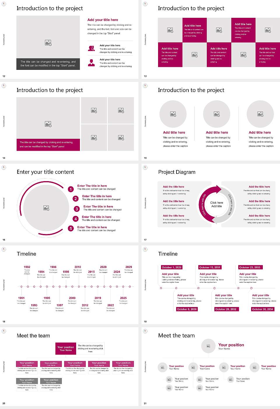 Gangneung-Wonju National University Competition/Entrepreneurship Contest PPT Template16:9 ratio PPT effect preview image3