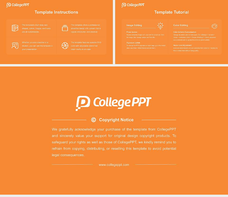 Korea Polytechnic III Chuncheon Academic Presentation/Research Findings Report PPT Template16:9 ratio PPT effect preview image5