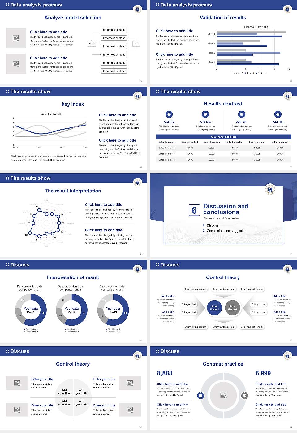 Gyeongbuk Provincial College Graduation Thesis Defense PPT Template16:9 ratio PPT effect preview image5