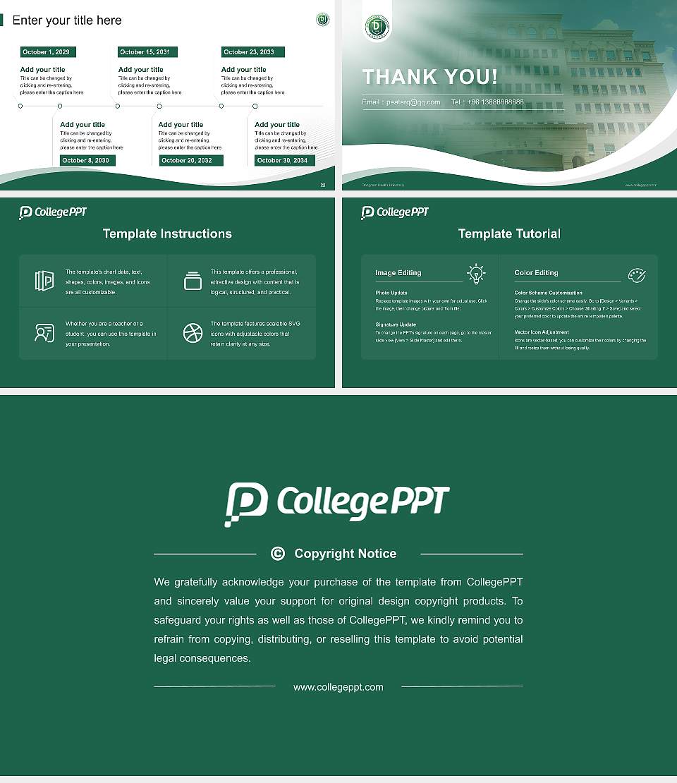 Dongnam Health University Lecture Sharing and Networking Event PPT Template16:9 ratio PPT effect preview image4