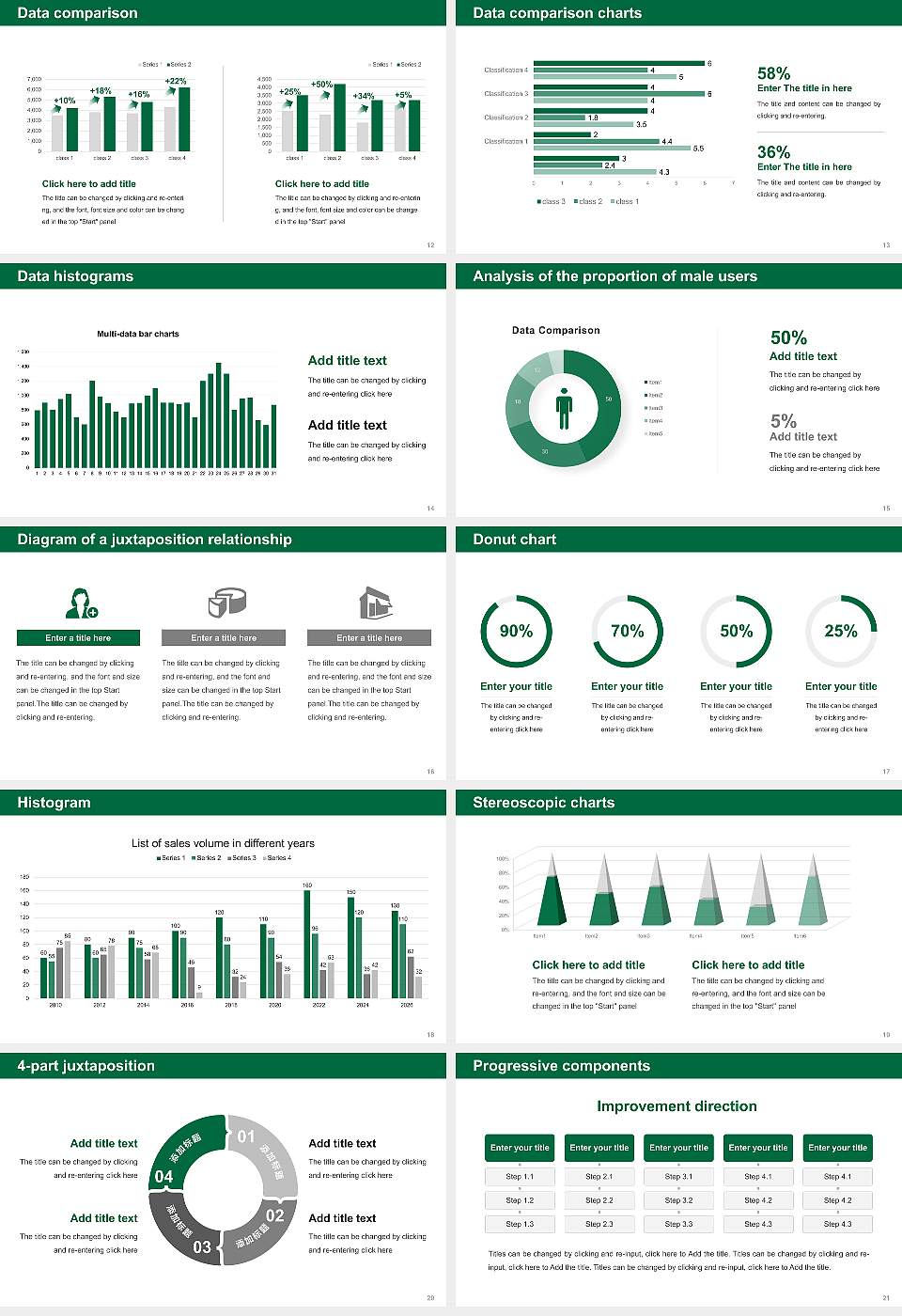 George Mason University Thesis Proposal/Graduation Defense PPT Template16:9 ratio PPT effect preview image3