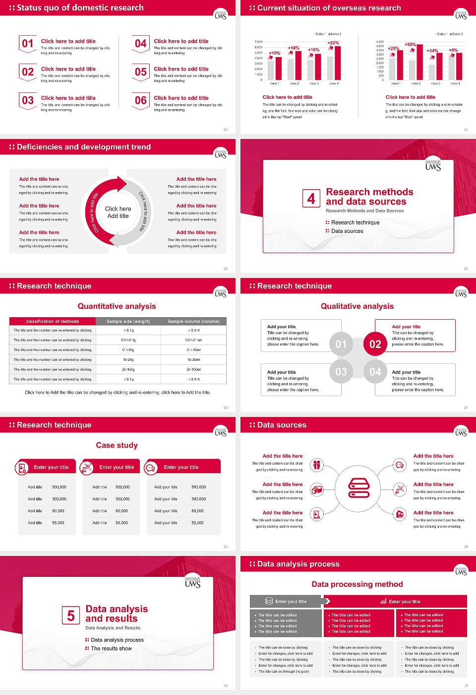 University of the West of Scotland Graduation Thesis Defense PPT Template16:9 ratio PPT effect preview image4