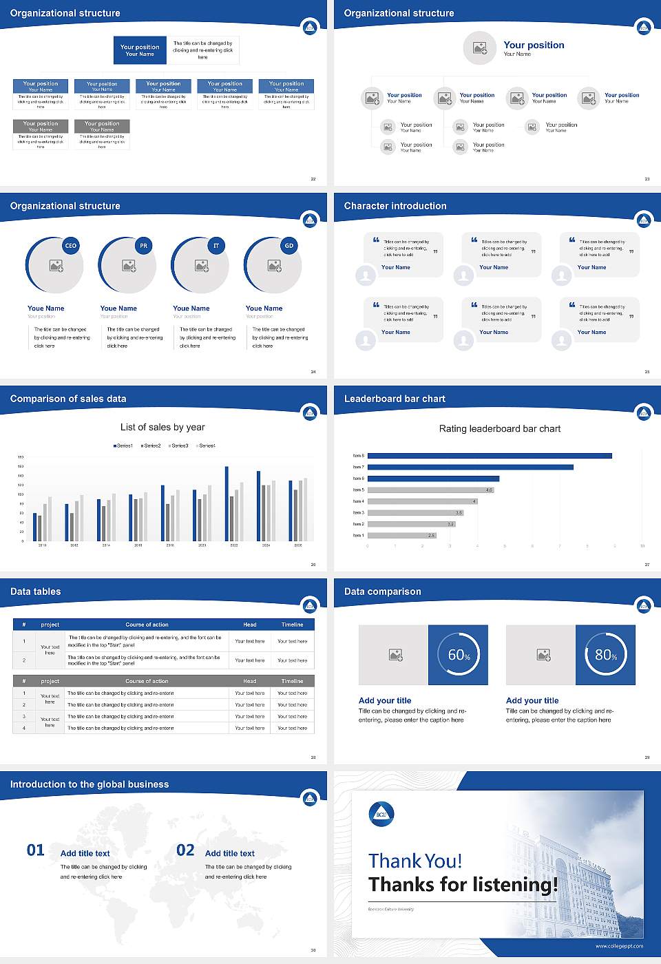 Baekseok Culture University Academic Presentation/Research Findings Report PPT Template16:9 ratio PPT effect preview image4