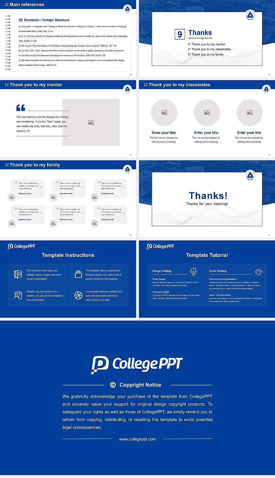 Catholic University of Daegu Graduation Thesis Defense PPT Template16:9 ratio PPT effect preview image7