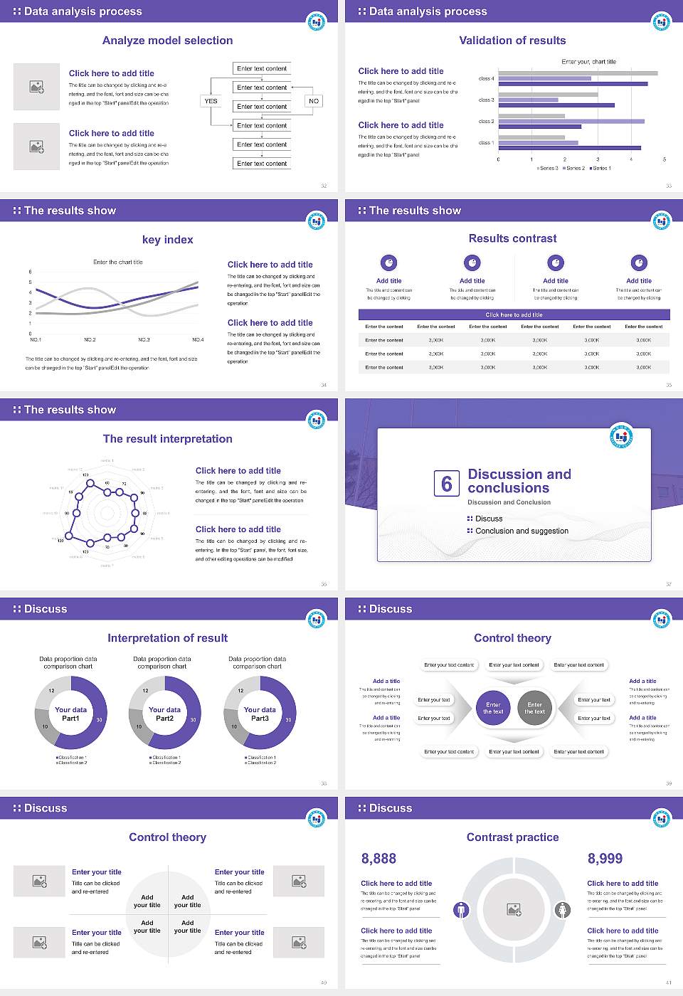 Hyejeon College Graduation Thesis Defense PPT Template16:9 ratio PPT effect preview image5