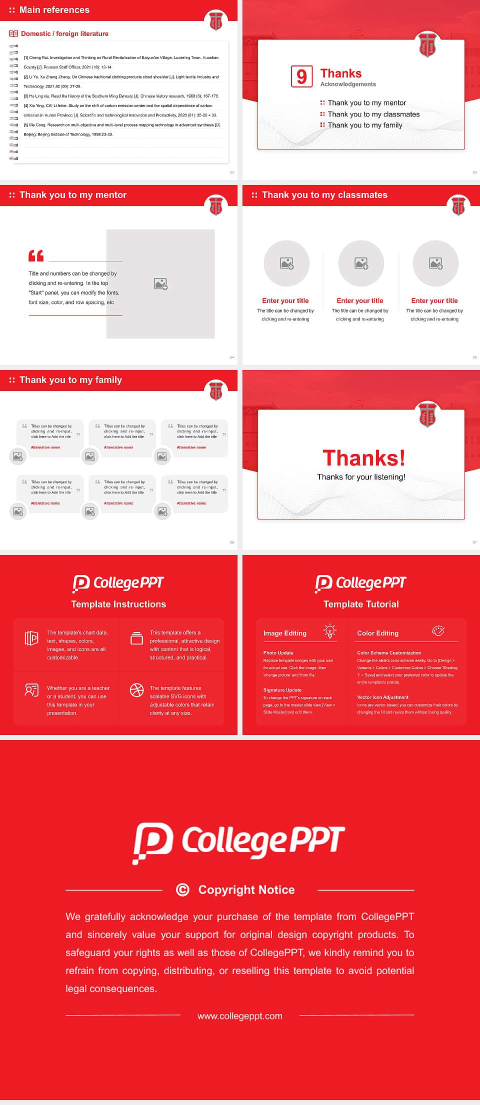 Gwangju Catholic University Graduation Thesis Defense PPT Template4:3 ratio PPT effect preview image7