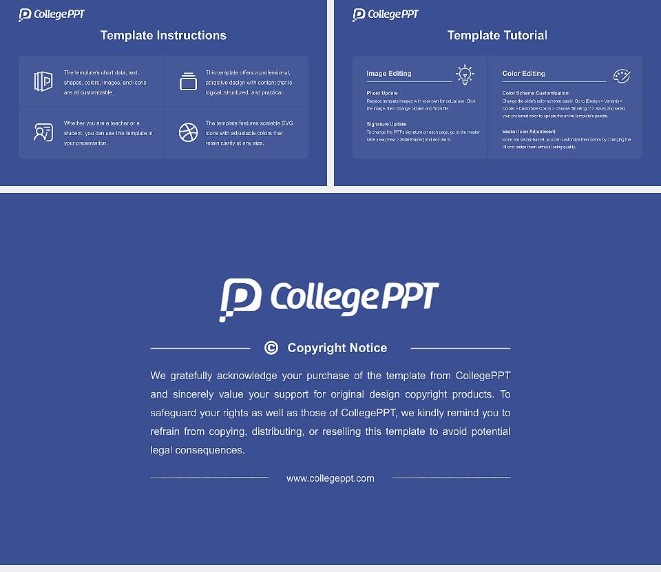 Jeju International University Academic Presentation/Research Findings Report PPT Template16:9 ratio PPT effect preview image5