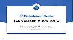 Chungwoon University Graduation Thesis Defense PPT Template
