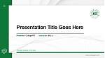 Christian College of Nursing Thesis Proposal/Graduation Defense PPT Template