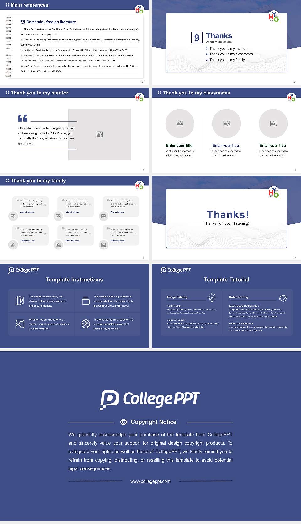 Sungsan Hyodo Graduate School Graduation Thesis Defense PPT Template16:9 ratio PPT effect preview image7