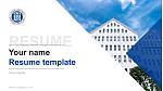 Chosun University Resume PPT Template