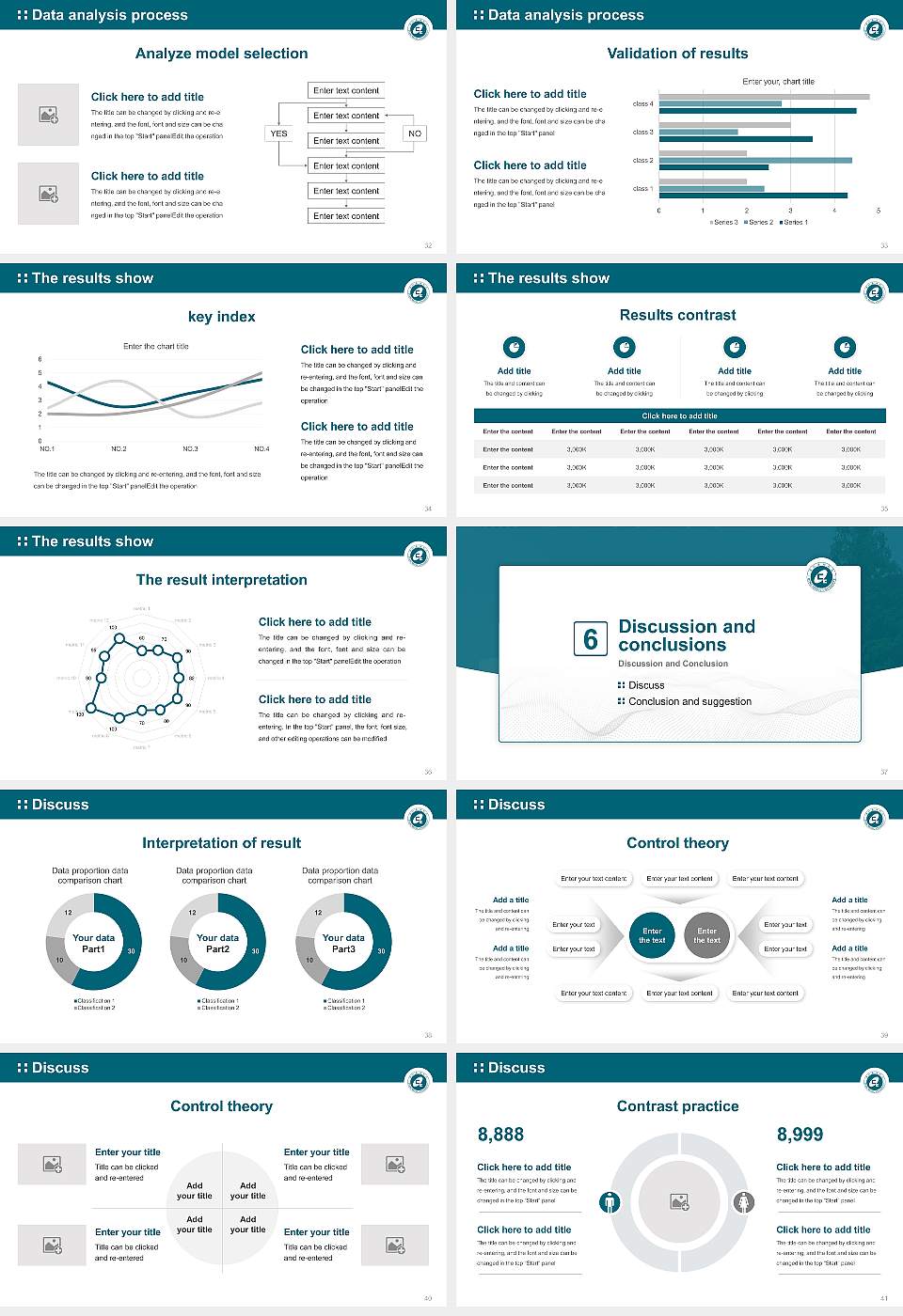 Dong Seoul College Graduation Thesis Defense PPT Template16:9 ratio PPT effect preview image5