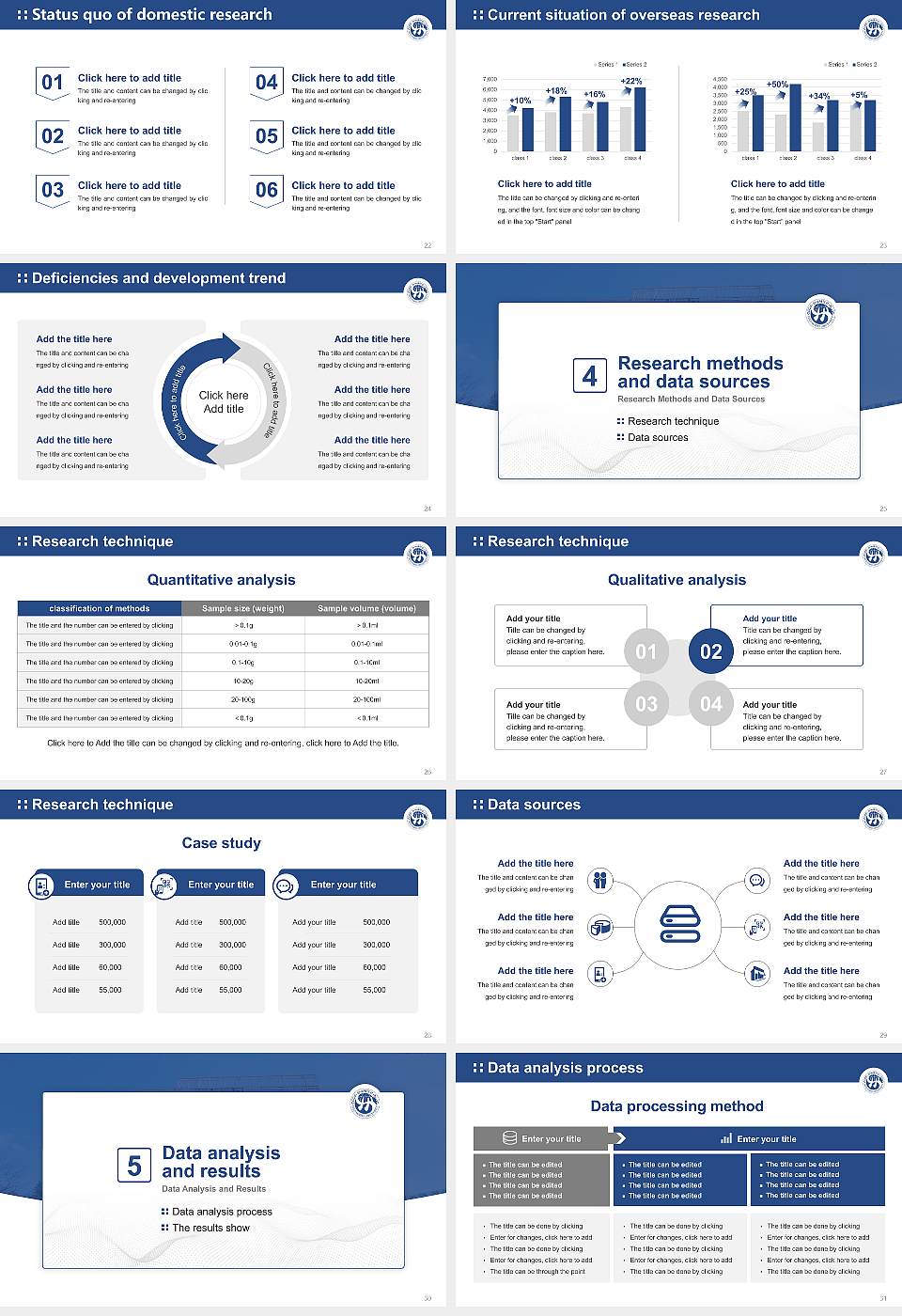 Hansei University Graduation Thesis Defense PPT Template16:9 ratio PPT effect preview image4