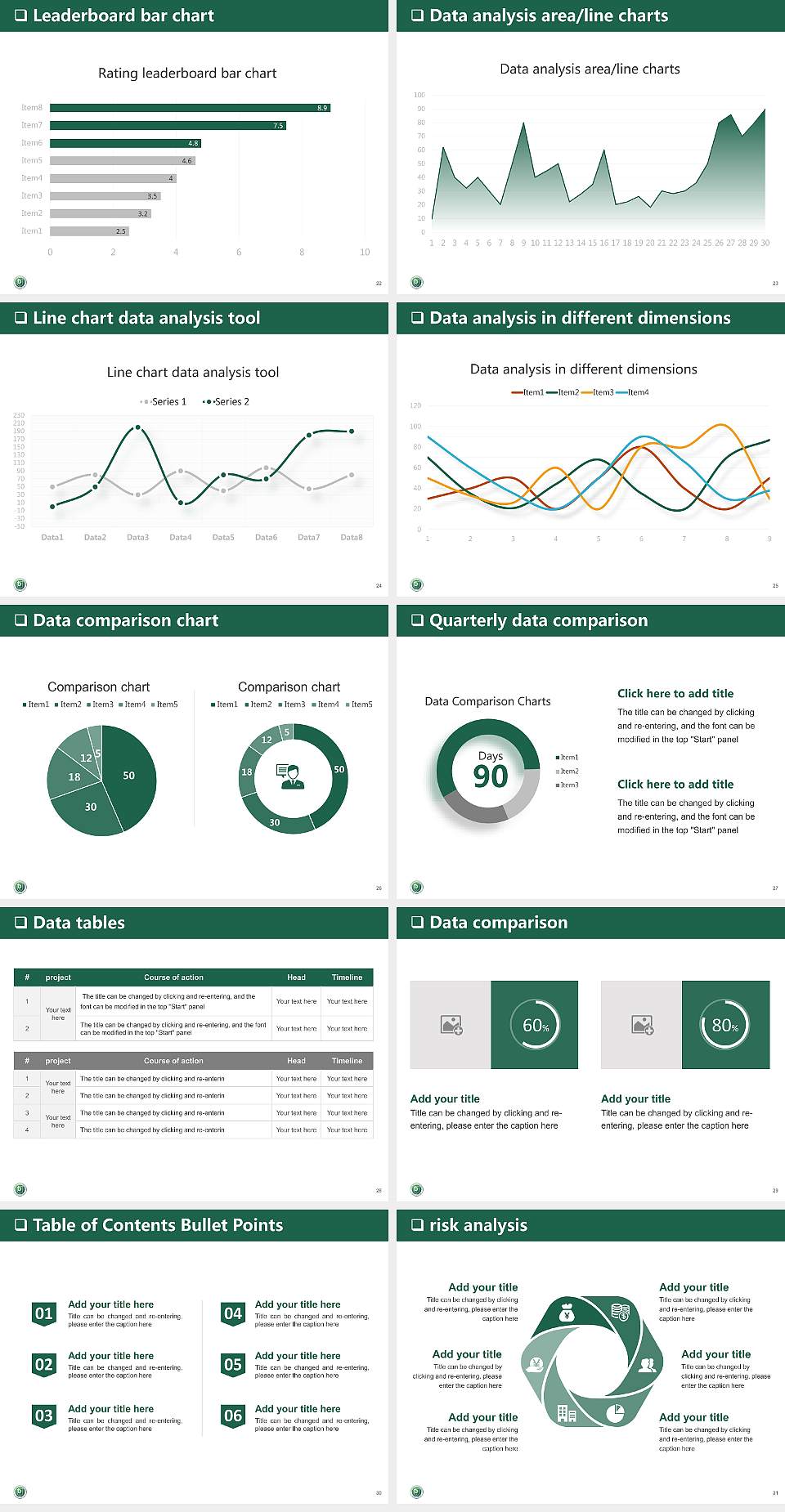 Dongnam Health University General Purpose PPT Template4:3 ratio PPT effect preview image4