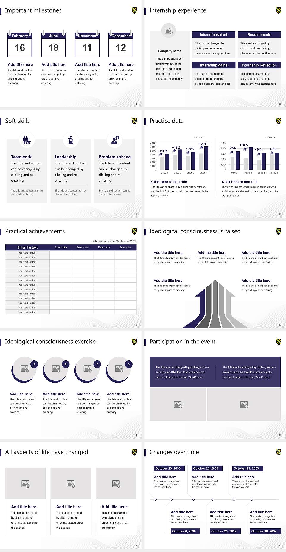 University of Wales Trinity Saint David National Scholarship Defense PPT Template4:3 ratio PPT effect preview image3