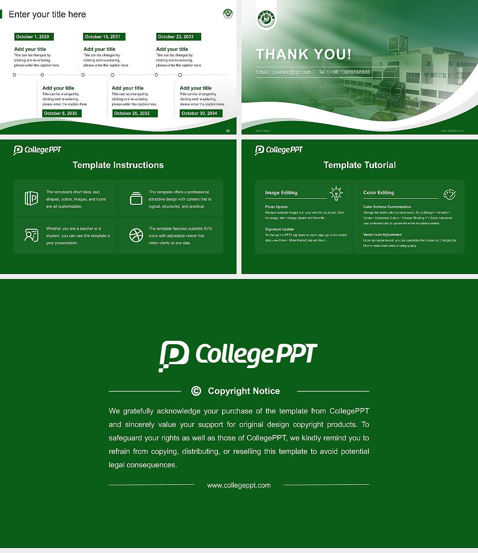 Naju College Lecture Sharing and Networking Event PPT Template16:9 ratio PPT effect preview image4