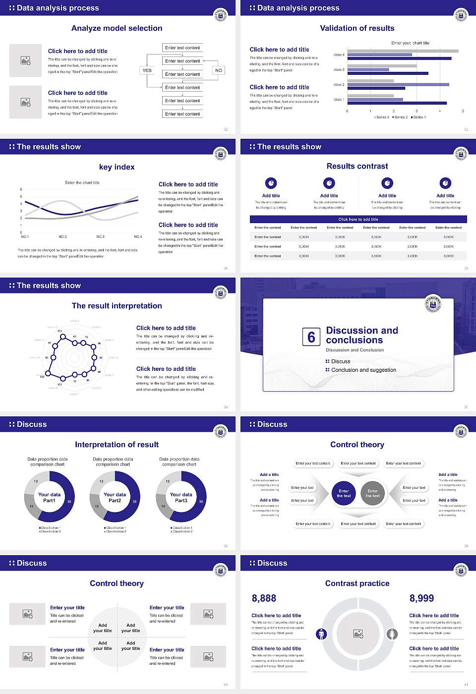 Inha Technical College Graduation Thesis Defense PPT Template16:9 ratio PPT effect preview image5