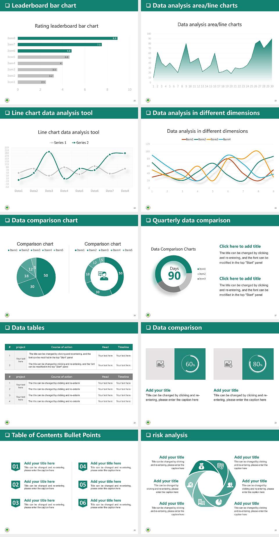 Daegu University General Purpose PPT Template4:3 ratio PPT effect preview image4