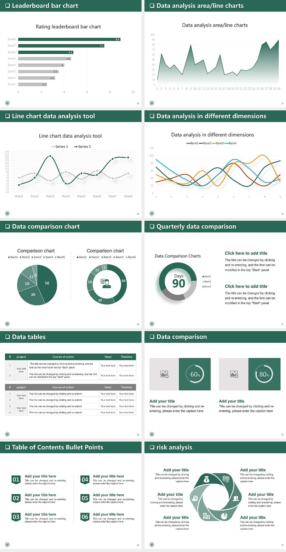 Korea National Sport University General Purpose PPT Template4:3 ratio PPT effect preview image4