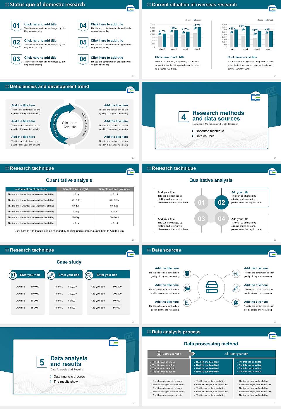 Jeonnam State University Graduation Thesis Defense PPT Template16:9 ratio PPT effect preview image4