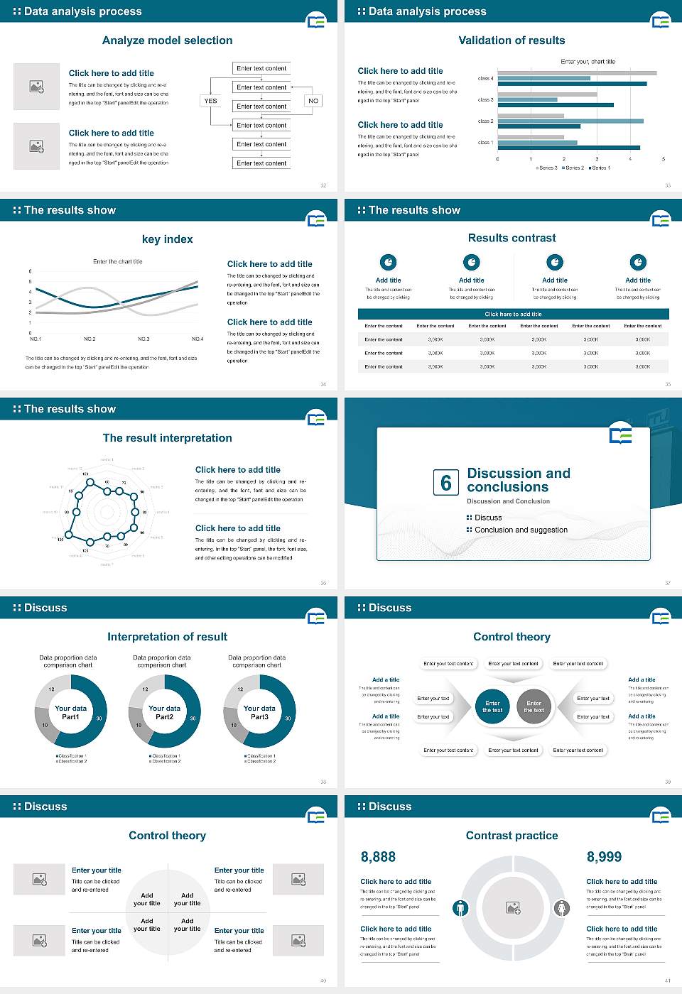 Jeonnam State University Graduation Thesis Defense PPT Template16:9 ratio PPT effect preview image5