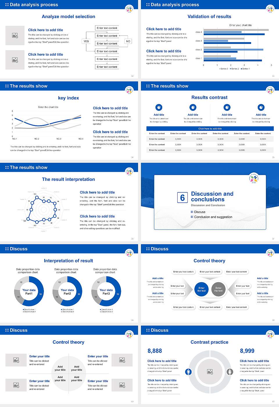 Jeonju Kijeon College Graduation Thesis Defense PPT Template16:9 ratio PPT effect preview image5
