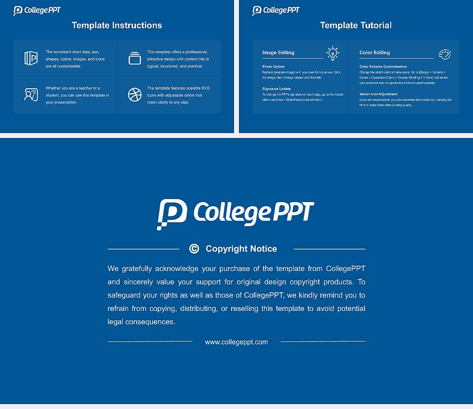 Changwon National University Course/Courseware Creation PPT Template16:9 ratio PPT effect preview image5
