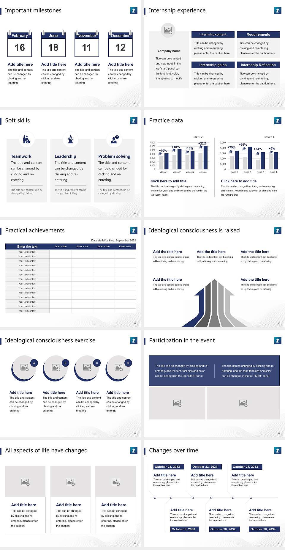 University of Nottingham National Scholarship Defense PPT Template4:3 ratio PPT effect preview image3