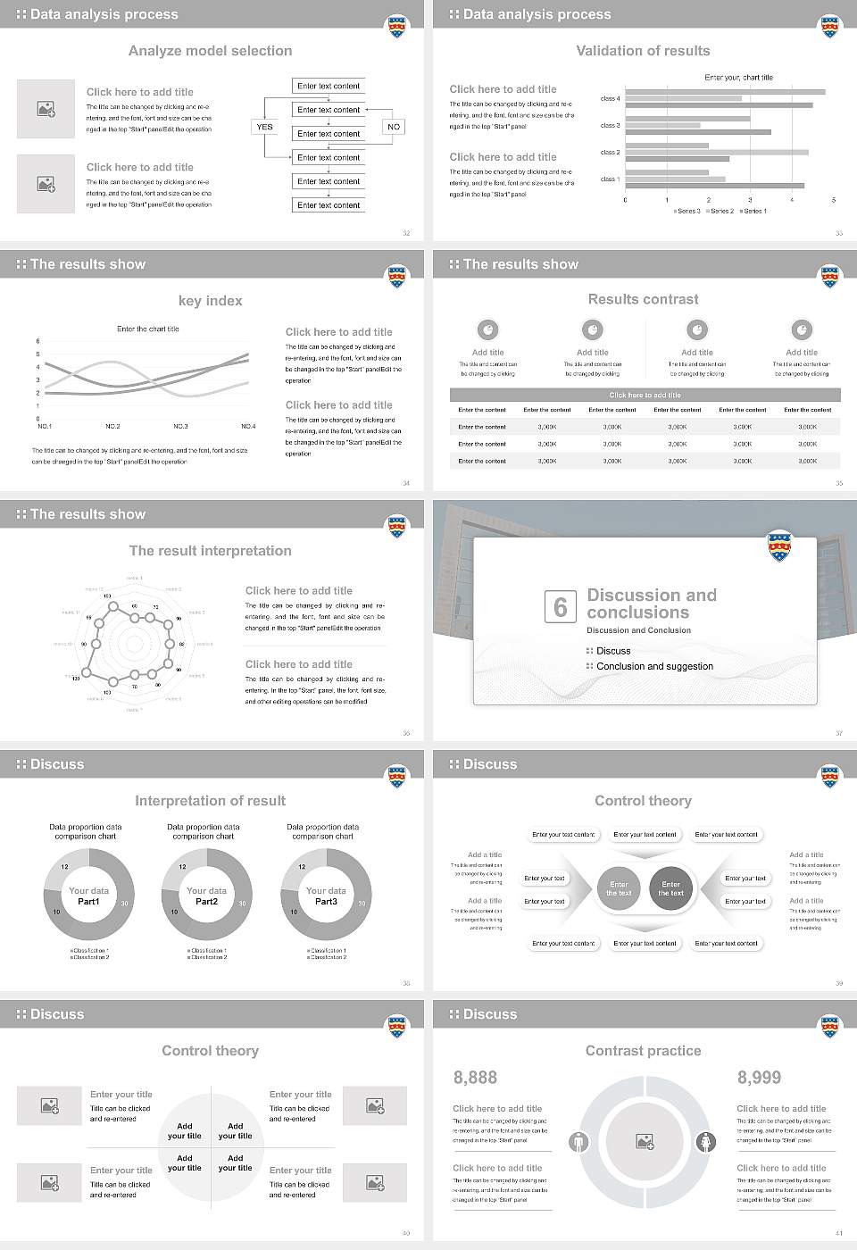 University of Plymouth Graduation Thesis Defense PPT Template16:9 ratio PPT effect preview image5
