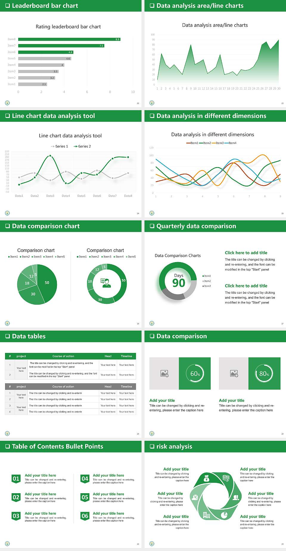 Gukje Cyber University General Purpose PPT Template4:3 ratio PPT effect preview image4