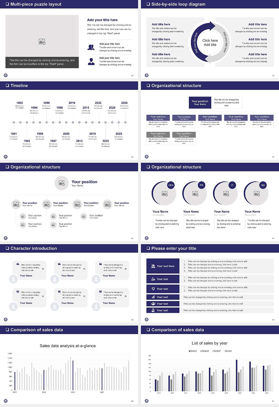 Halla University General Purpose PPT Template16:9 ratio PPT effect preview image3