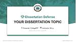 Gangwon State University Graduation Thesis Defense PPT Template