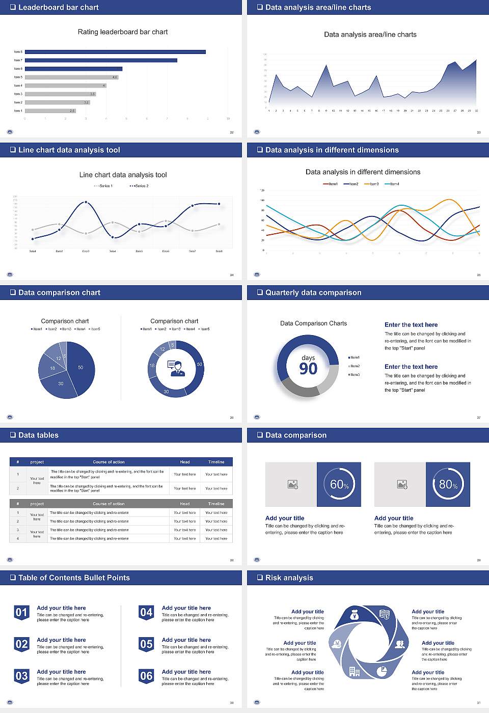Cheju Halla University General Purpose PPT Template16:9 ratio PPT effect preview image4