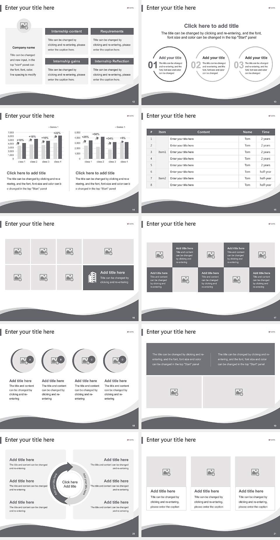 Korea National University of Arts Lecture Sharing and Networking Event PPT Template4:3 ratio PPT effect preview image3