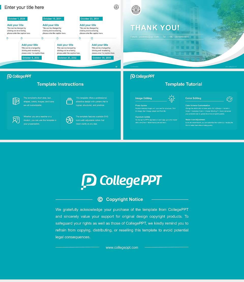 Inje University Lecture Sharing and Networking Event PPT Template16:9 ratio PPT effect preview image4