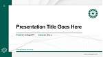 Chung Cheong University Thesis Proposal/Graduation Defense PPT Template