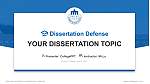 Chongin College Graduation Thesis Defense PPT Template