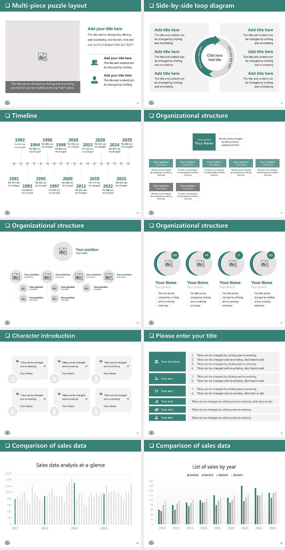 Gangwon State University General Purpose PPT Template4:3 ratio PPT effect preview image3