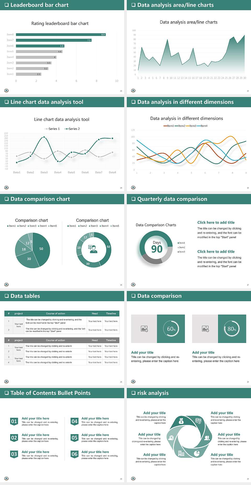 Gangwon State University General Purpose PPT Template4:3 ratio PPT effect preview image4