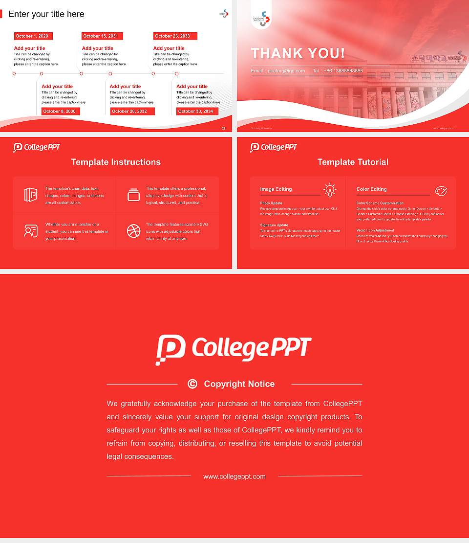Chodang University Lecture Sharing and Networking Event PPT Template16:9 ratio PPT effect preview image4