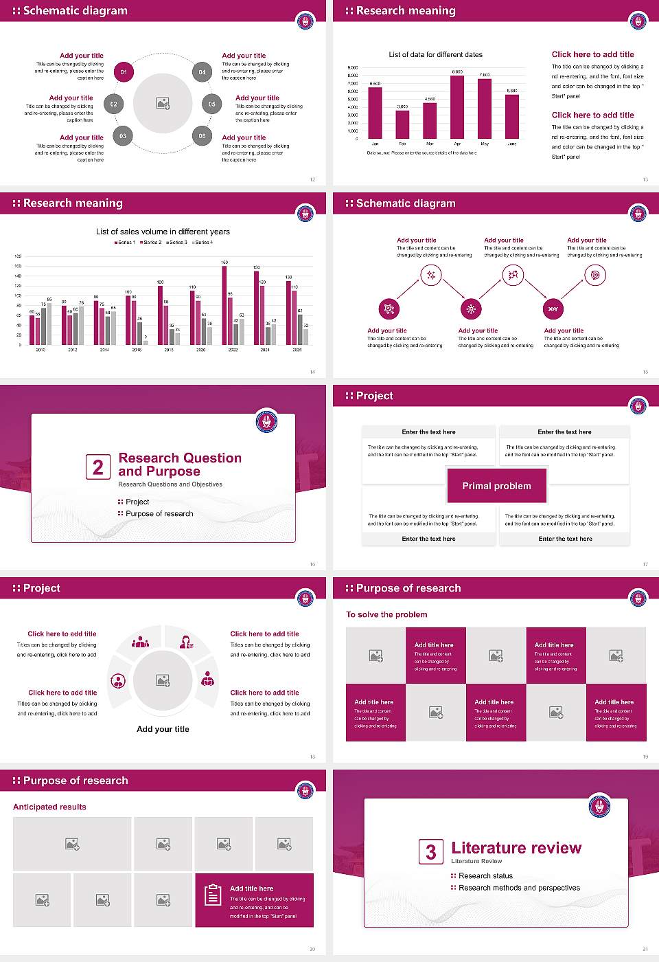 Jeonbuk National University Graduation Thesis Defense PPT Template16:9 ratio PPT effect preview image3